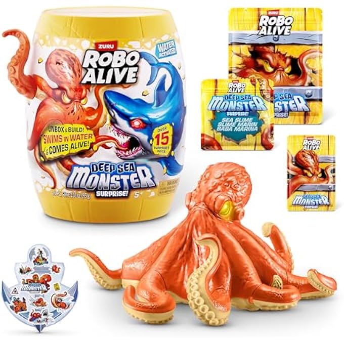 rayihni -STANDARD-SERIES 1-DEEP SEA MONSTER SURPRISE(OCTOPUS) - Image 1